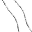 Wheat Chain Necklace in Sterling Silver, 2.5mm