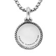 Tree of Life Amulet in Sterling Silver with Diamonds