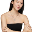 Sagittarius Amulet in Sterling Silver with 18K Yellow Gold and Diamonds, 19mm