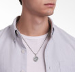 St. Christopher Amulet in Sterling Silver, 34.5mm