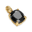 Marbella Pendant in 18K Yellow Gold with Black Onyx, 12mm