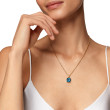 Marbella Pendant in 18K Yellow Gold with Hampton Blue Topaz, 12mm