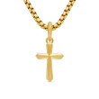 Roman Cross Amulet in 18K Yellow Gold
