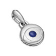 Evil Eye Amulet in Sterling Silver with Lapis
