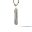 Deco Ingot Tag in Sterling Silver