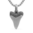 Shark Tooth Amulet in Sterling Silver