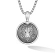 Petrvs® Wolf Amulet in Sterling Silver, 30.3mm