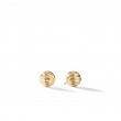Sculpted Cable Stud Earrings in 18K Yellow Gold, 8mm