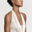Petite Solari Hoop Drop Earrings in 18K Yellow Gold with Pearls and Pave Diamonds