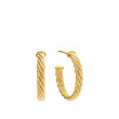 Cablespira® Hoop Earrings in 18K Yellow Gold