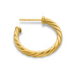 Cablespira® Hoop Earrings in 18K Yellow Gold