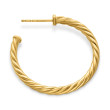 Cablespira® Hoop Earrings in 18K Yellow Gold