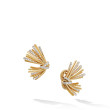 Angelika™ Flair Earrings in 18K Yellow Gold with Pave Diamonds