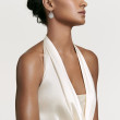 DY Elements® Convertible Drop Earrings in Sterling Silver with Mother of Pearl and Pave Diamonds
