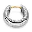 DY Mercer® Micro Hoop Earrings in Sterling Silver, 13.4mm