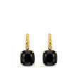 Marbella Drop Earrings in 18K Yellow Gold with Black Onyx, 11mm