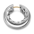 DY Mercer® Hoop Earrings in Sterling Silver, 24.7mm