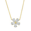 Petite Pear Shape Floret Pendant