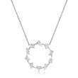 Circle of Shapes Diamond Pendant