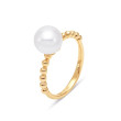 Beaded Pearl Ring