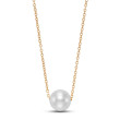 Floating Pearl Pendant Necklace