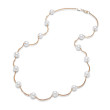 Tin Cup Pearl Necklace