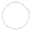 Tin Cup Pearl Necklace