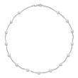 Tin Cup Pearl Necklace