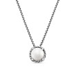 Petite Chatelaine® Necklace in Sterling Silver with Pearl
