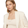 Box Chain Slider Necklace in Sterling Silver, 1.7mm