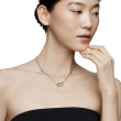 Belmont® Curb Link Necklace in Sterling Silver with 18K Yellow Gold