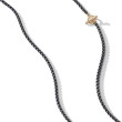 DY Bel Aire Chain Necklace in Black with 14K Gold Accents