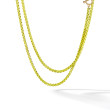 DY Bel Aire Chain Necklace in Yellow with 14K Yellow Gold Accents