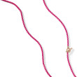 DY Bel Aire Chain Necklace in Hot Pink with 14K Rose Gold Accents