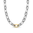 DY Madison® Chain Necklace in Sterling Silver with 18K Yellow Gold