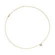 Chatelaine® Pendant Necklace in 18K Yellow Gold with Full Pave Diamonds