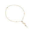 Starburst Cluster Necklace in 18K Yellow Gold with Diamonds, 66mm