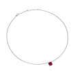 Chatelaine® Pendant Necklace with Rhodalite Garnet and Diamonds