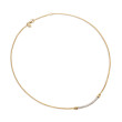Petite Helena Wrap Station Necklace in 18K Yellow Gold with Pave Diamonds