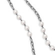 DY Madison® Pearl Chain Necklace in Sterling Silver with Pearls, 8.5mm