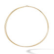 DY Elements® Three Row Hard Wire Necklace in 18K Yellow Gold