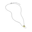 Petite Chatelaine® Pendant Necklace in Sterling Silver with Peridot, 18K Yellow Gold and Pave Diamonds