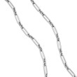 Lexington Chain Necklace in Sterling Silver with 18K Yellow Gold