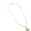 Angelika™ Four Point Pendant Necklace in 18K Yellow Gold with Pave Diamonds