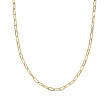 DY Madison® Chain Necklace in 18K Yellow Gold, 4mm