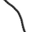 DY Bel Aire Color Box Chain Necklace in Black Acrylic with 14K Yellow Gold, 2.7mm