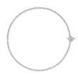 DY Madison® Pavé Diamond Toggle Chain Necklace in Sterling Silver