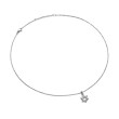 Star of David Pendant Necklace in Sterling Silver, 9.6mm