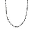 Sculpted Cable Chain Necklace in Sterling Silver, 5.7mm