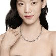 Sculpted Cable Chain Necklace in Sterling Silver, 5.7mm